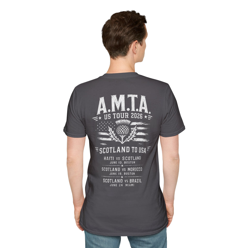 A.M.T.A.  Scotland to USA 2026 Tee