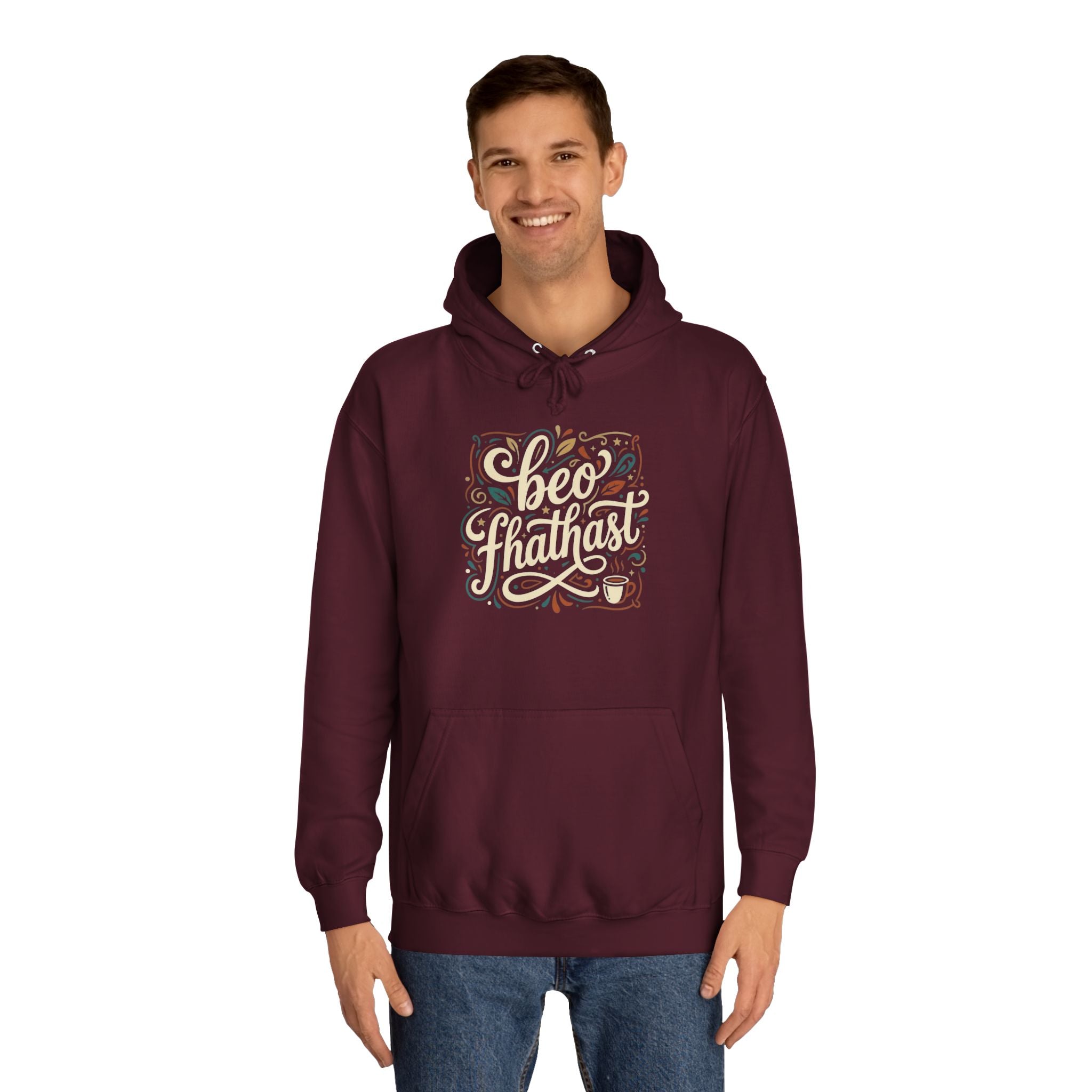 Beò Fhathast Coffee Hoodie