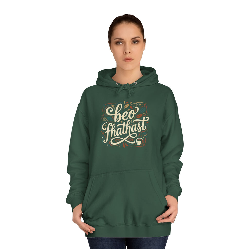 Beò Fhathast Coffee Hoodie