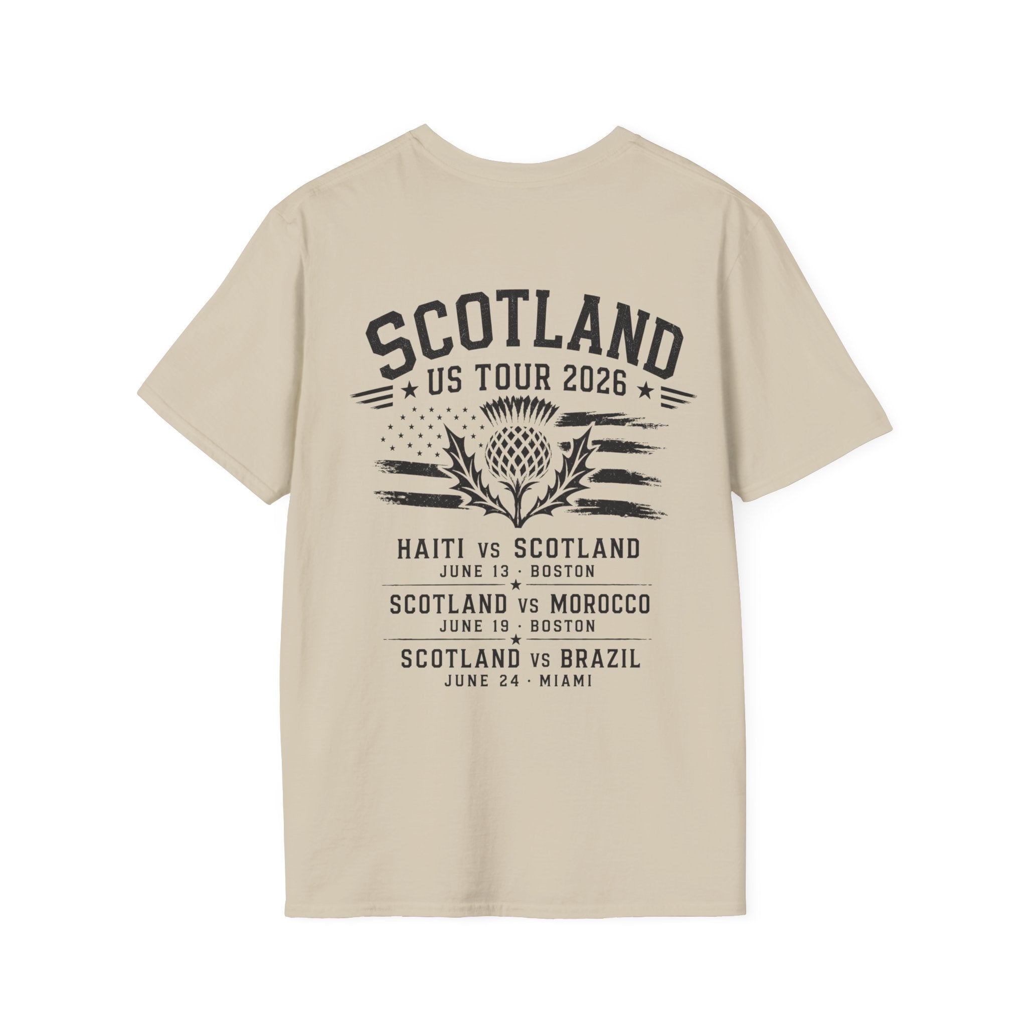 Scotland US Tour 2026 Tee