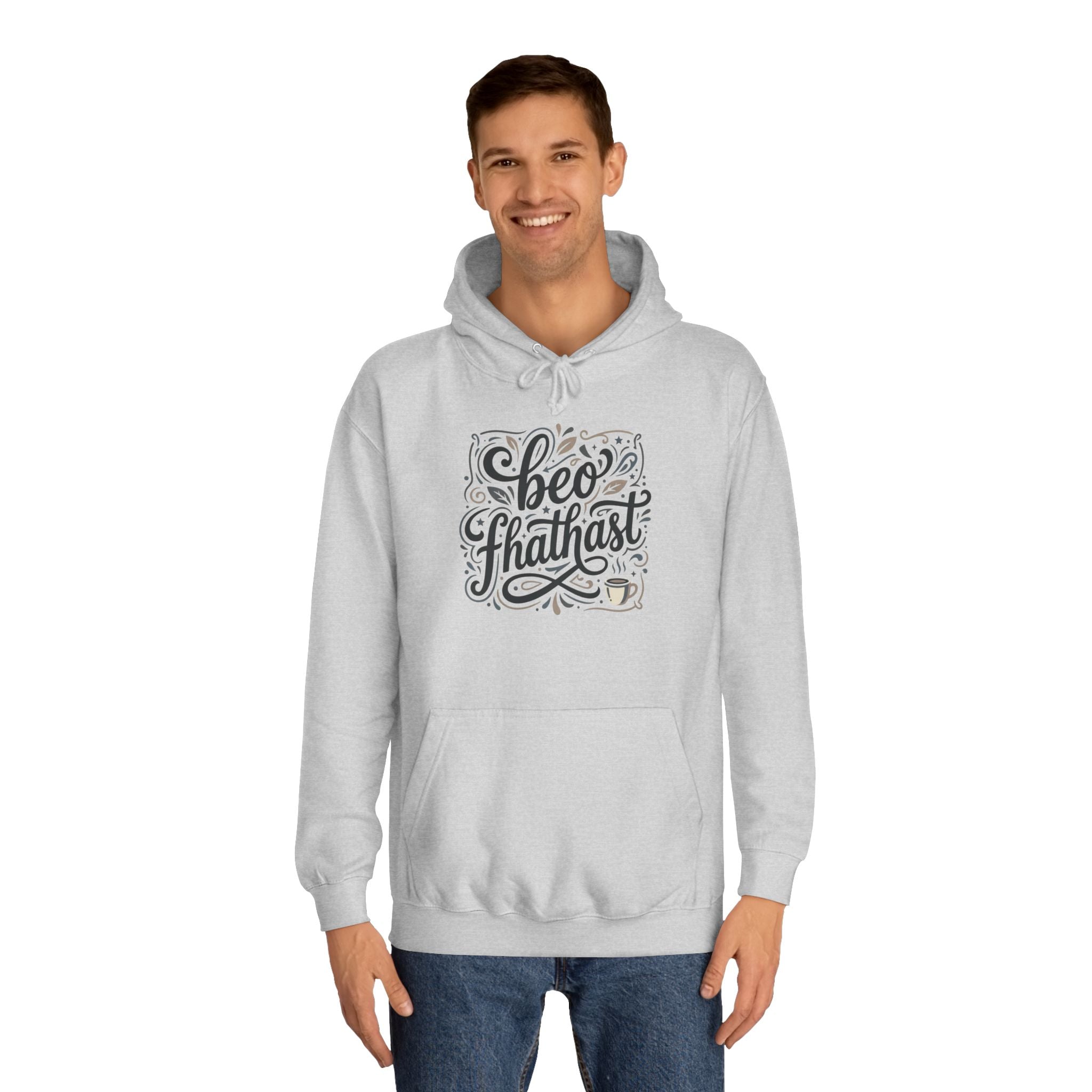 Beò Fhathast Coffee Hoodie
