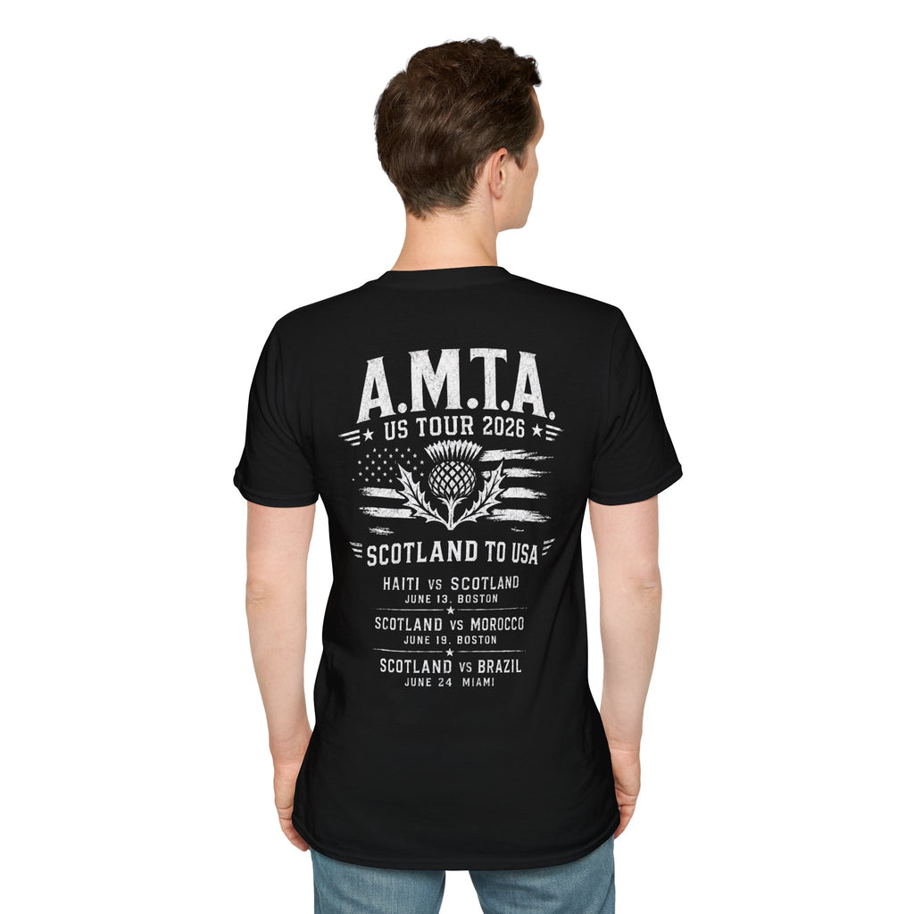 A.M.T.A.  Scotland to USA 2026 Tee