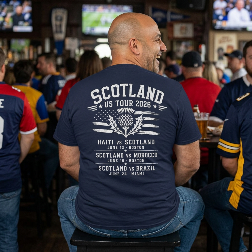 Scotland US Tour 2026 Tee