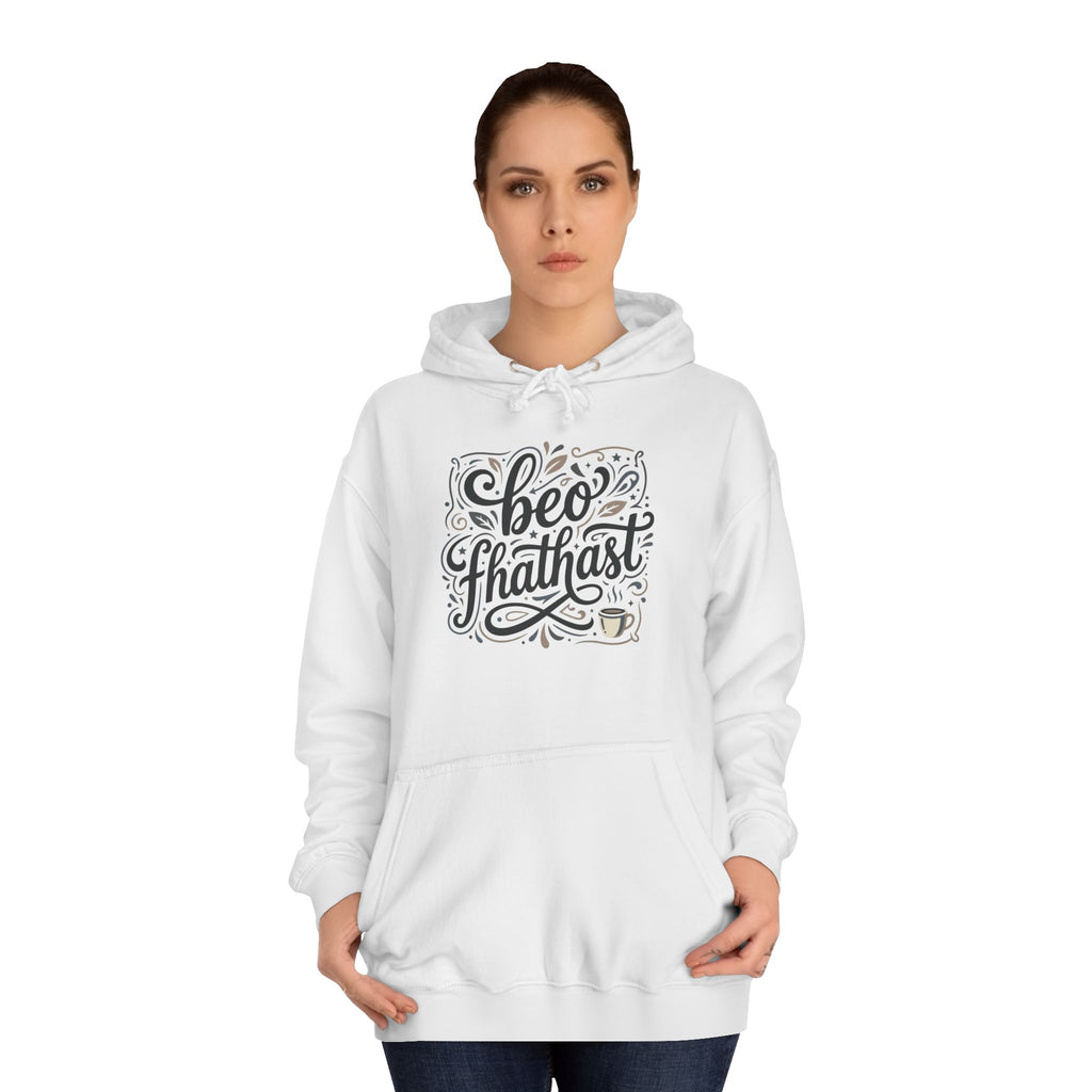 Beò Fhathast Coffee Hoodie