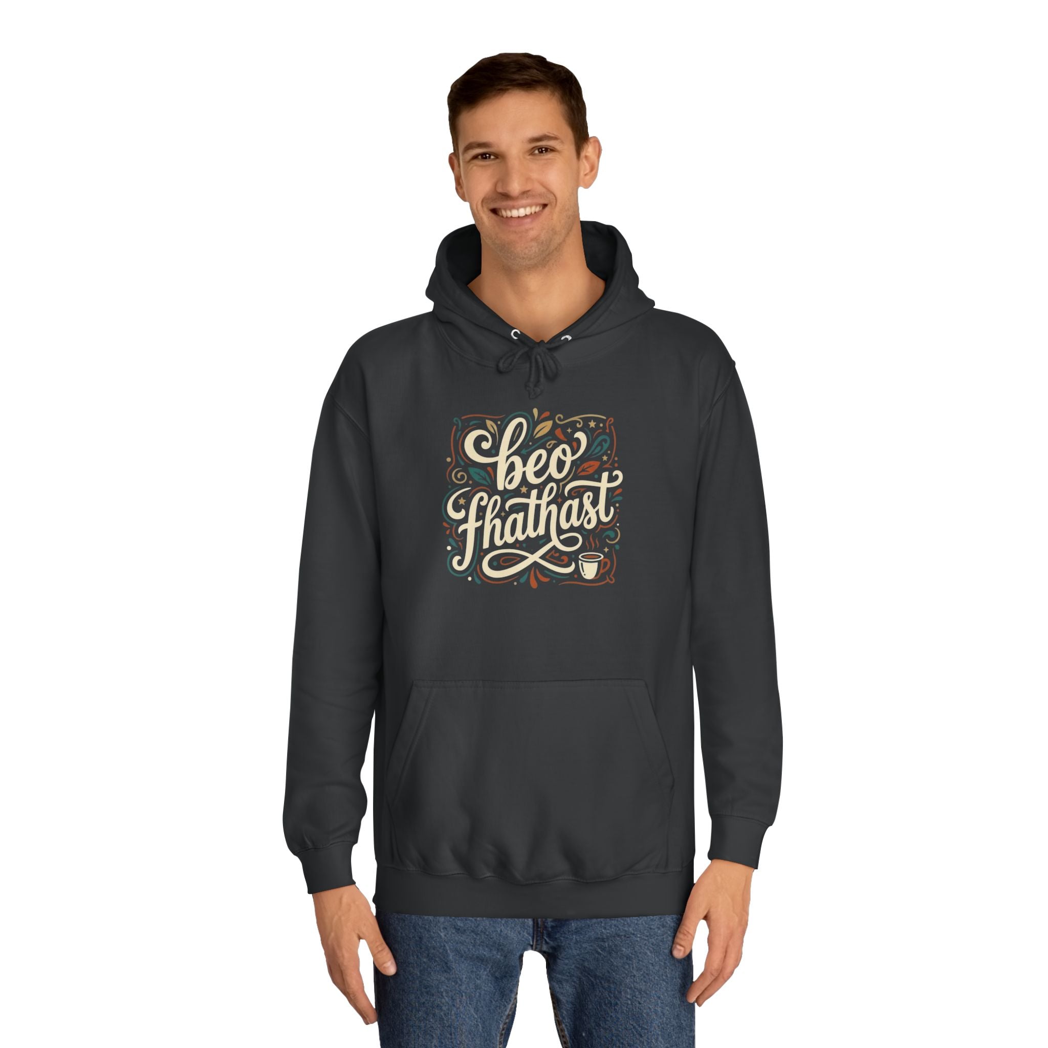 Beò Fhathast Coffee Hoodie